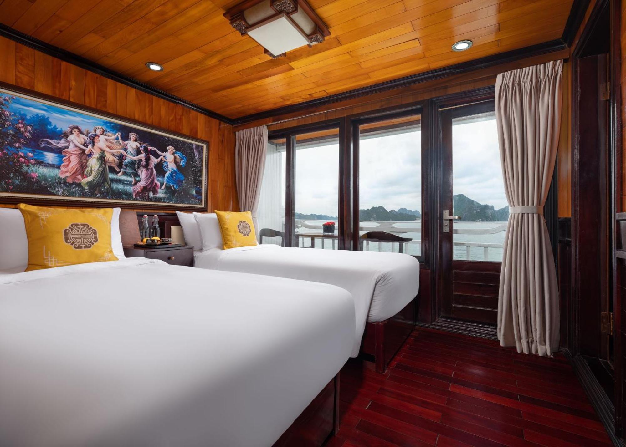 Hera Boutique Cruise Ha Long Bay Exterior foto